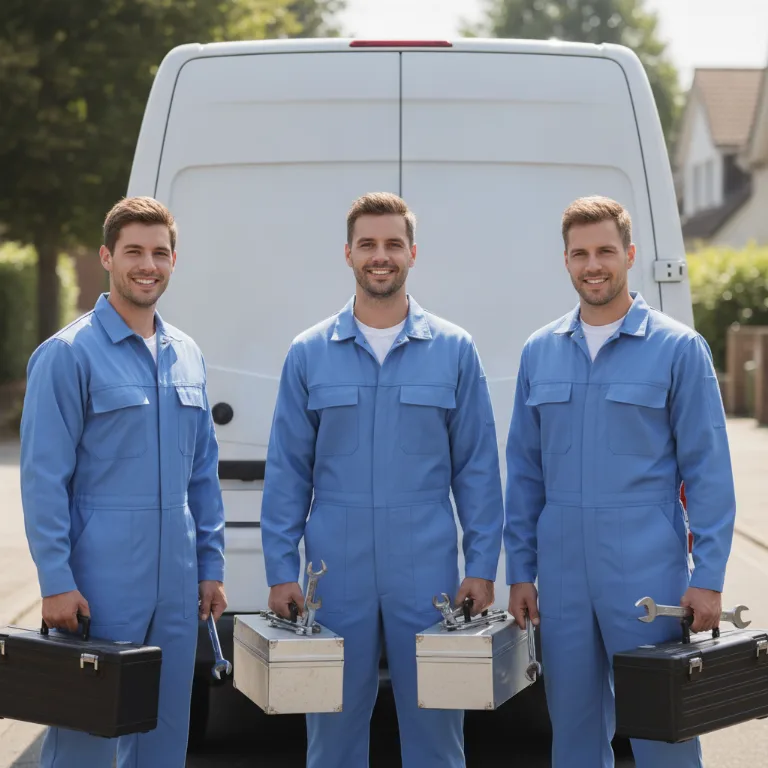 Gasthermen Reparatur Team in Lend